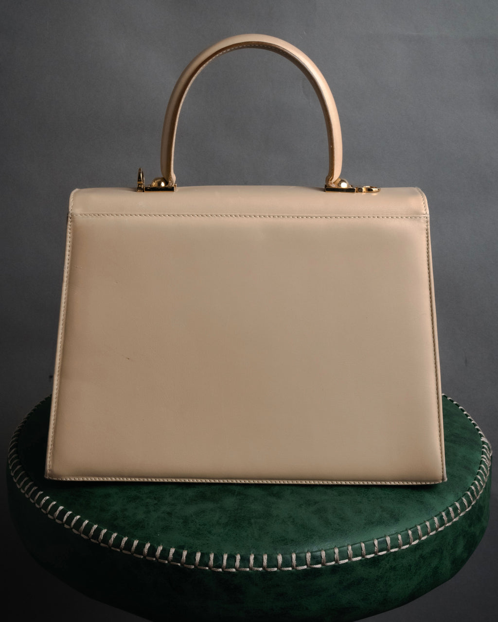“Salvatore Ferragamo” 1990’s-00’s Gancini top handle bag