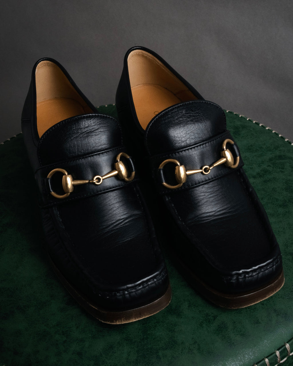 “GUCCI” 2020’s Horsebit chunky heel loafers