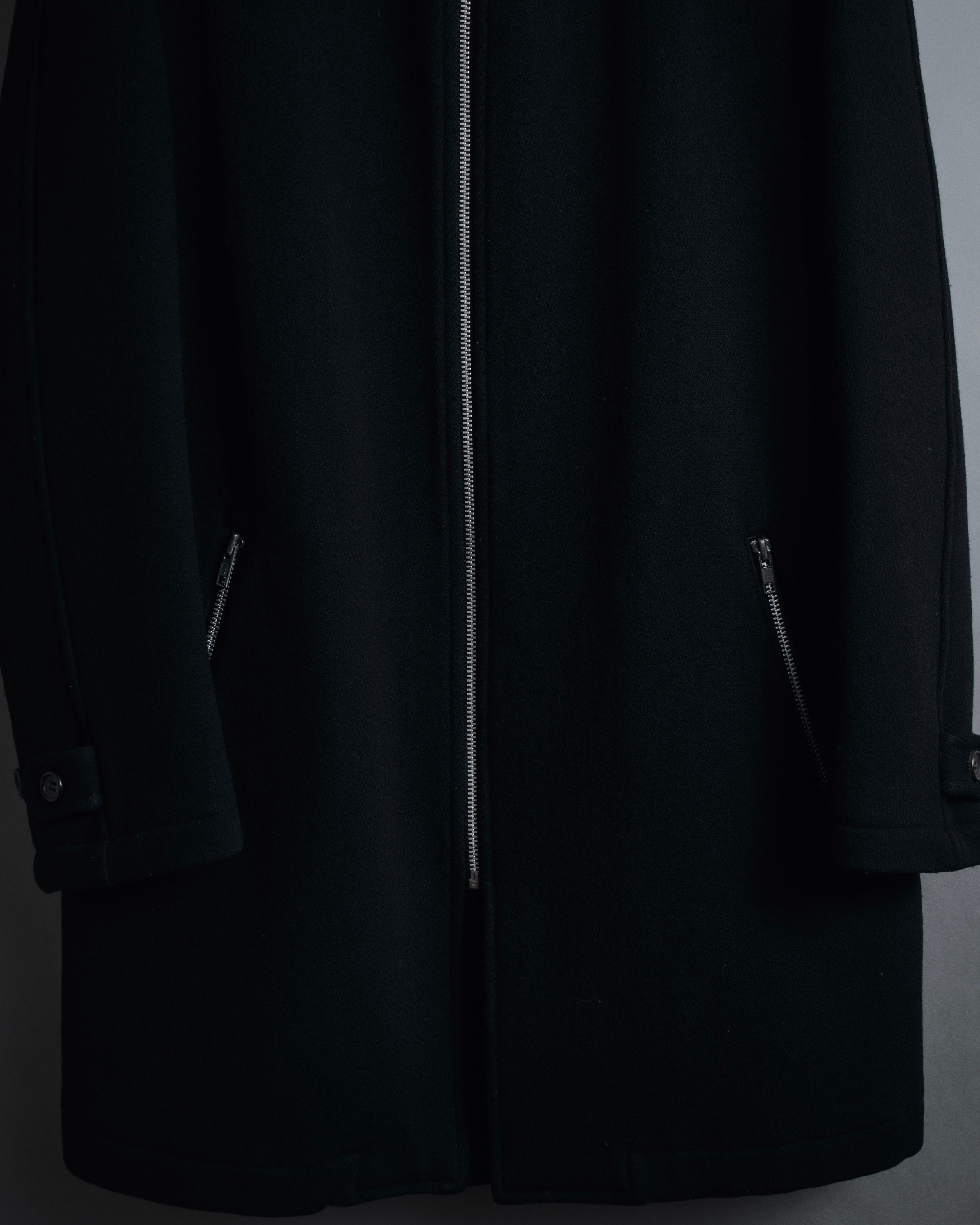 "COMME des GARÇONS HOMME"
96AW Thick wool zip-up coat