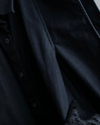 "MAISON MARGIELA" 13SS Panel design sleeveless black shirt