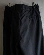 "Vintage high-waisted wide tapered slacks"