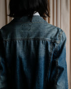 "NUMBER (N)INE" Vintage washed denim jacket