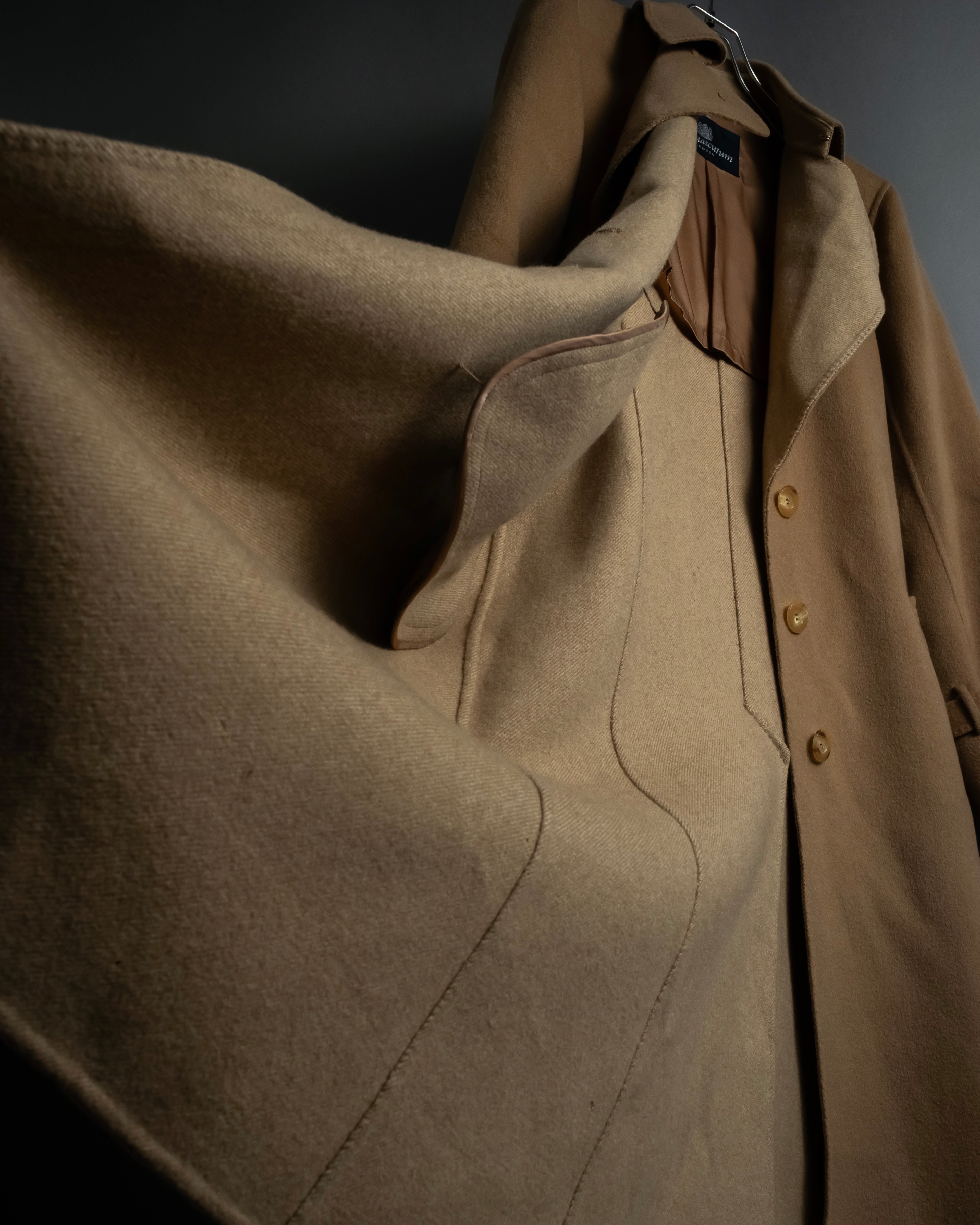 "Aquascutum" Traditional detail belted long trench coat