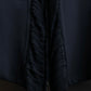 "YVES SAINT LAURENT" 2002 AW Scarf docking tulle design silk double zipper blouse