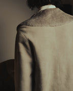 "LOEWE" 90's-00's Sculptural shearling coat