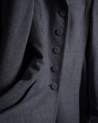 -SPECIAL- "JEAN PAUL GAULTIER"
90's-00's Waist shape A-line silhouette ecryu color super long coat