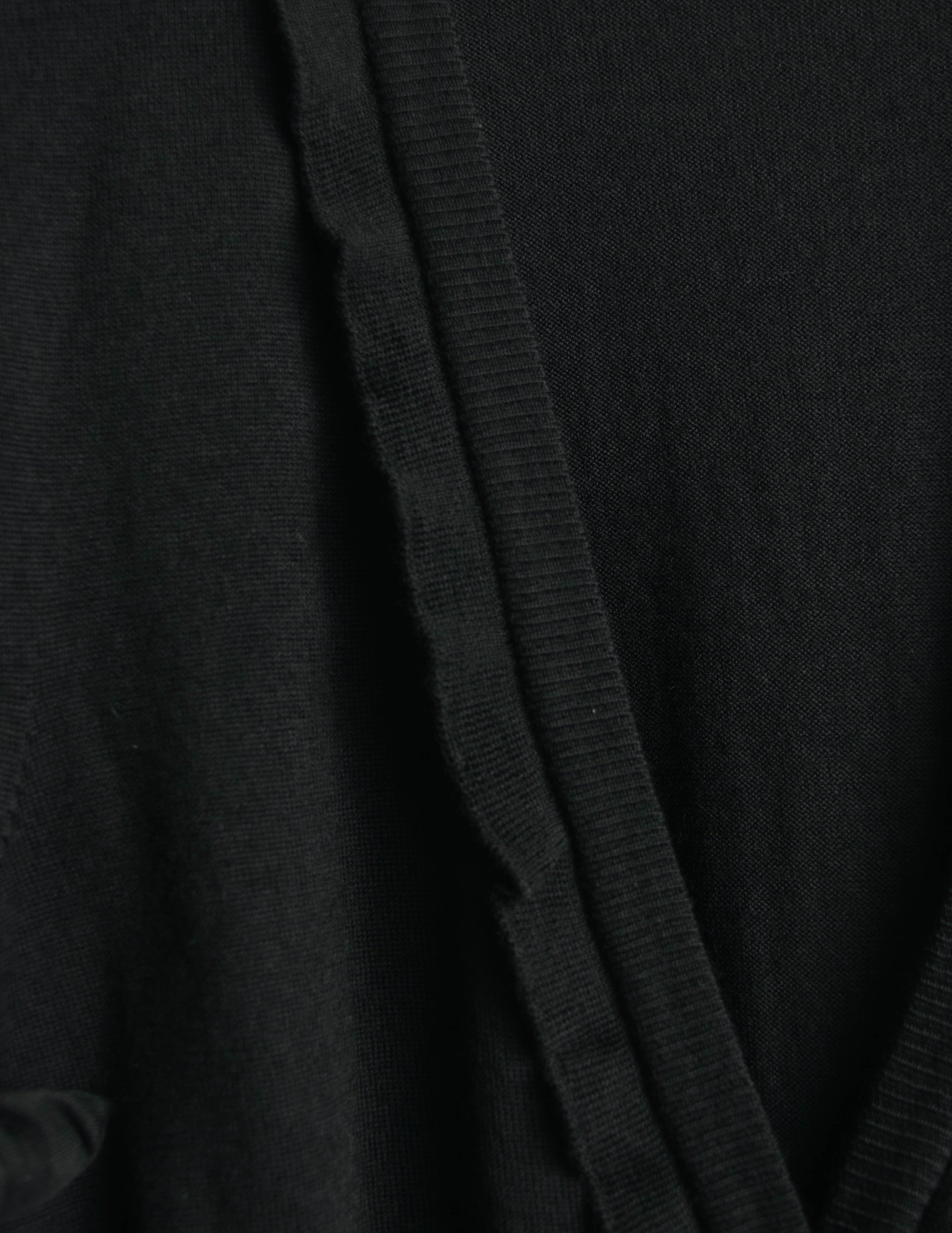 "RED VALENTINO" 10's Feminine merino wool knit cardigan