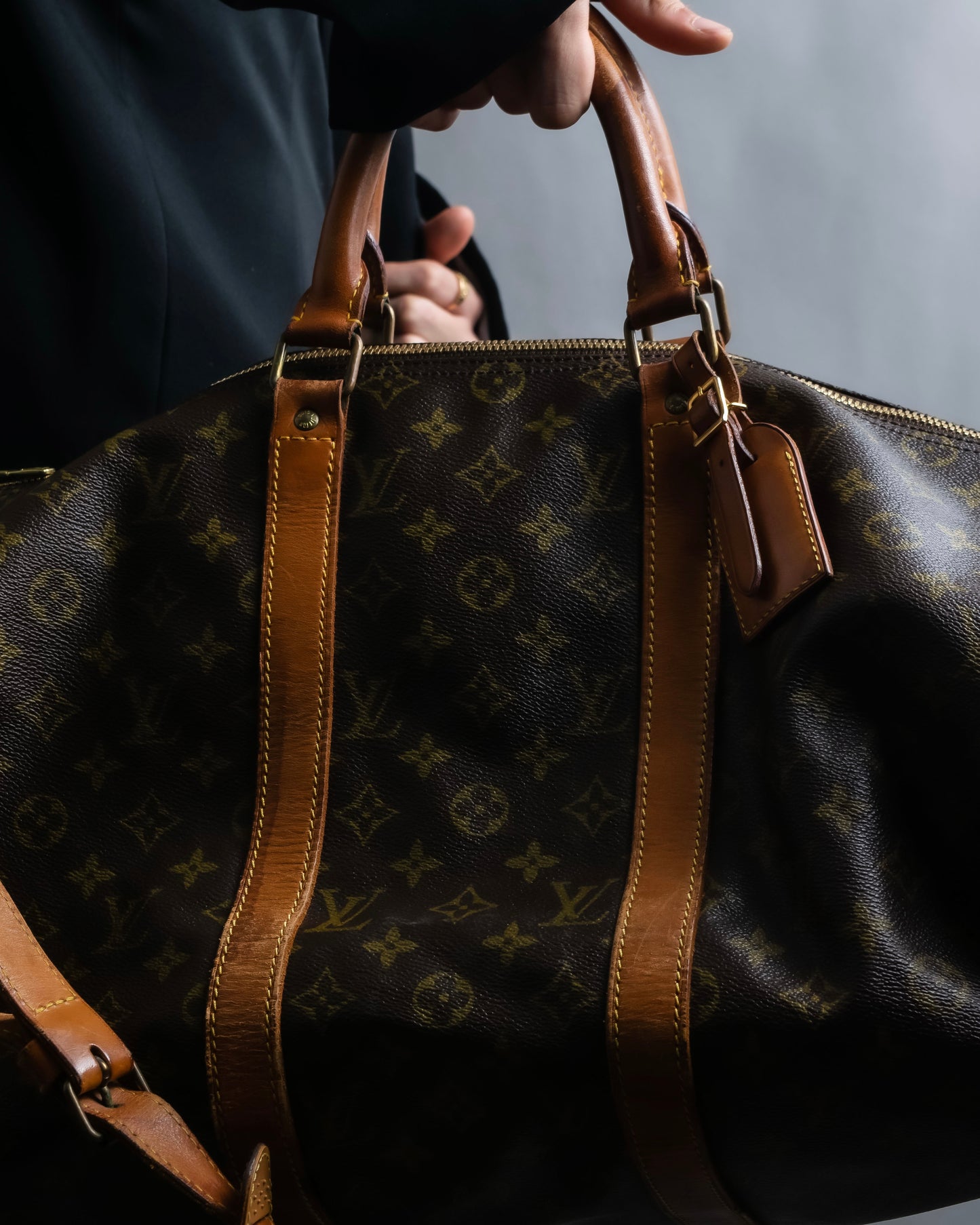 "LOUIS VUITTON" Keepall 50 monogram pattern boston bag