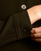 "Max Mara" 90's Refined design long shirt dress