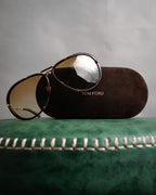 –SPECIAL– “TOM FORD” 2000’s-2010’s Cyrille aviator sunglasses