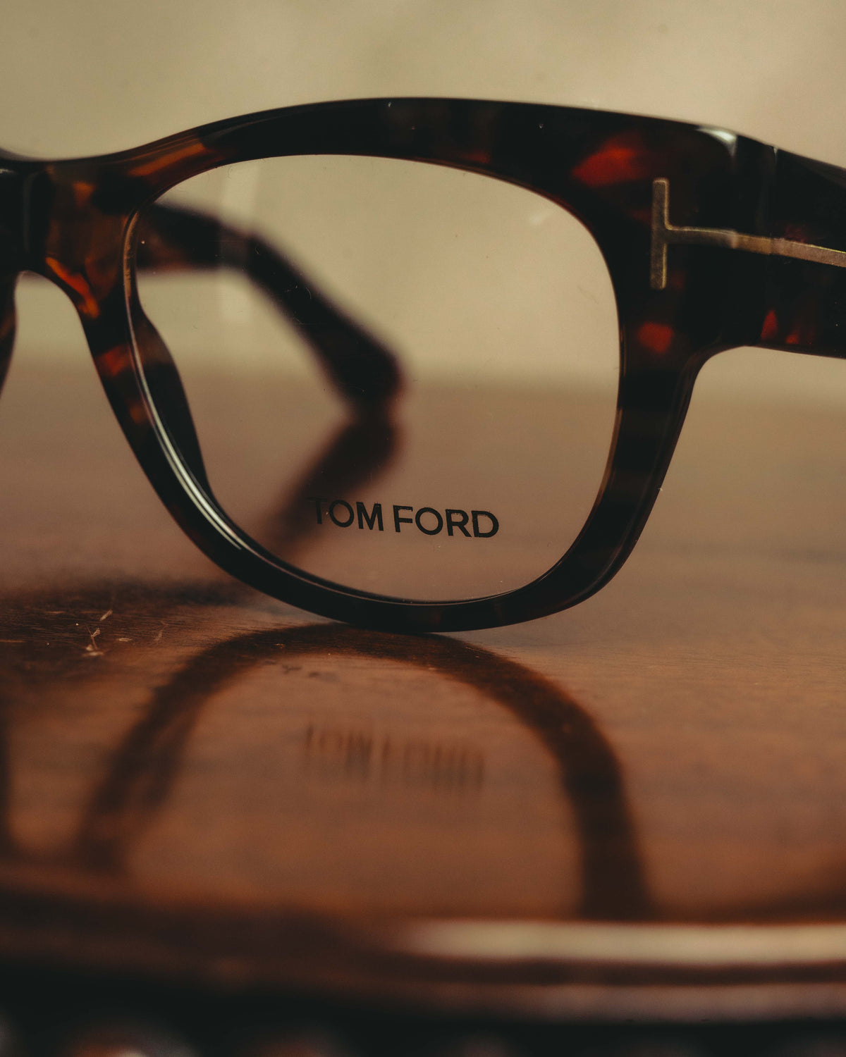 "TOM FORD" 10's Classic square eyeglasses