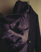 –SPECIAL– “GUCCI” 80’s-90’s Sculptural tailored blazer with gold buttons