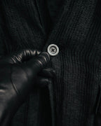 -SPECIAL- “Rick Owens” 2000’s Open weave shawl cardigan