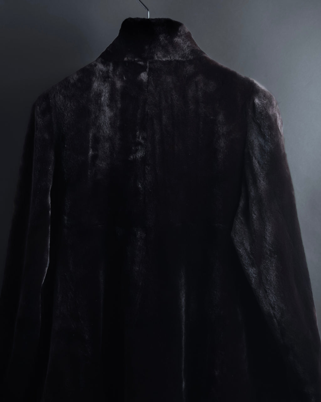 -SPECIAL- “VALENTINO” 1988–1992 SAGA Mink Shawl Collar Coat