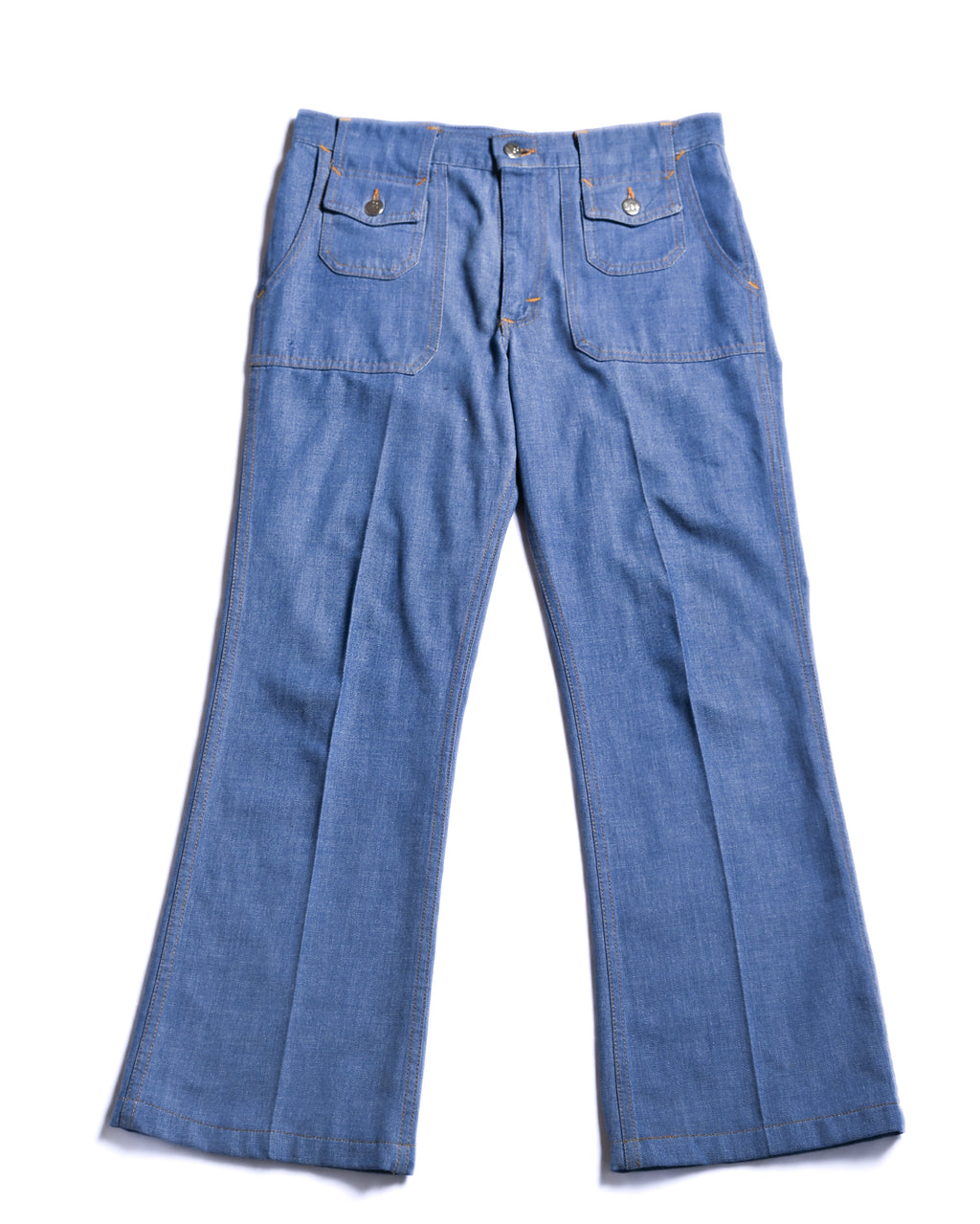 Lee/ Multi Pocket Designed Flare Silhouette Denim Blue