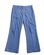 Lee/ Multi Pocket Designed Flare Silhouette Denim Blue