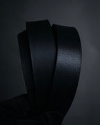 “COMME des GARCONS SHIRT” 00’s Minimal leather roller belt