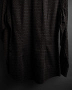 "GUCCI" Horsebit pattern shaped shirt