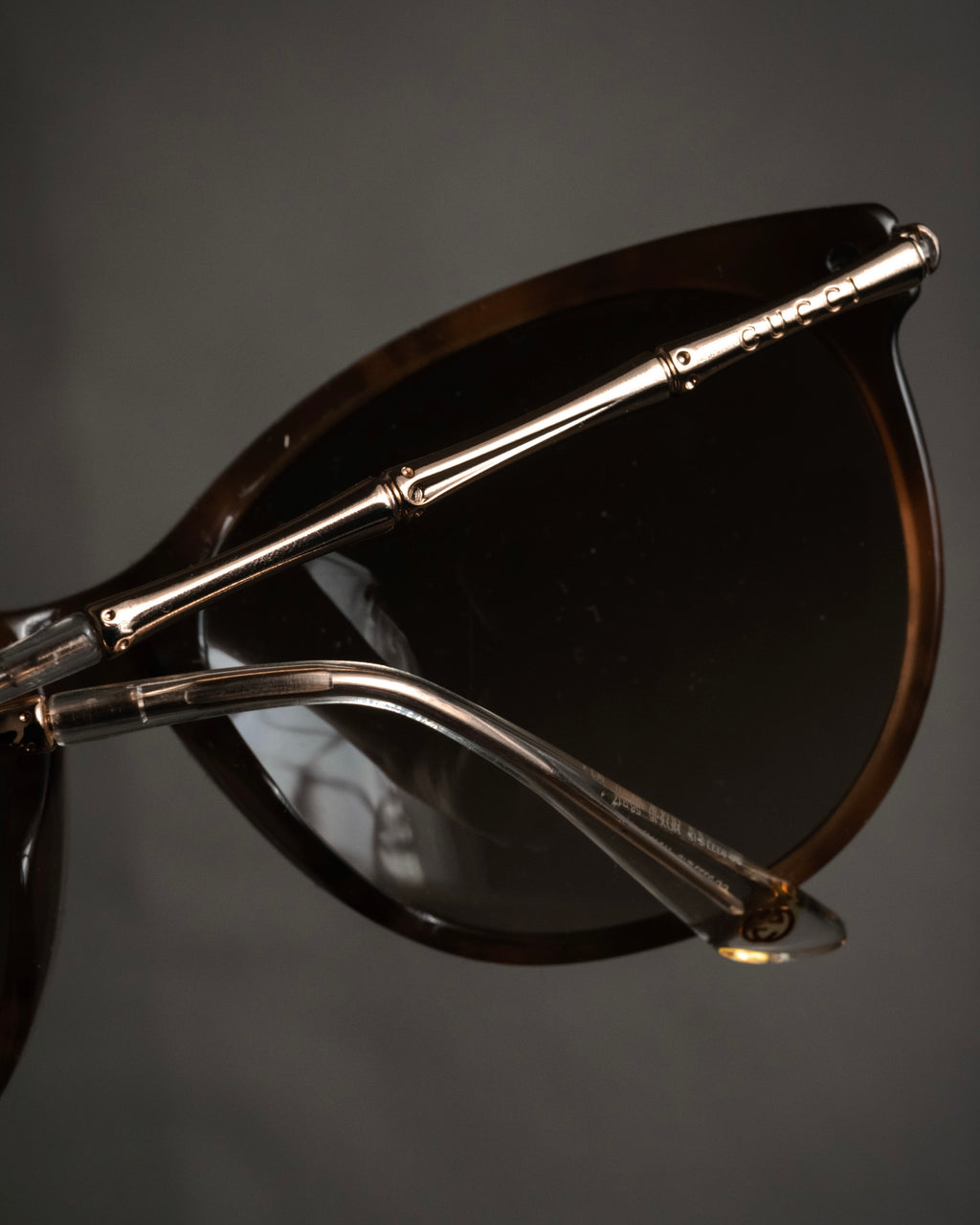“GUCCI” 2020–Present Bamboo temple bio-based sunglasses