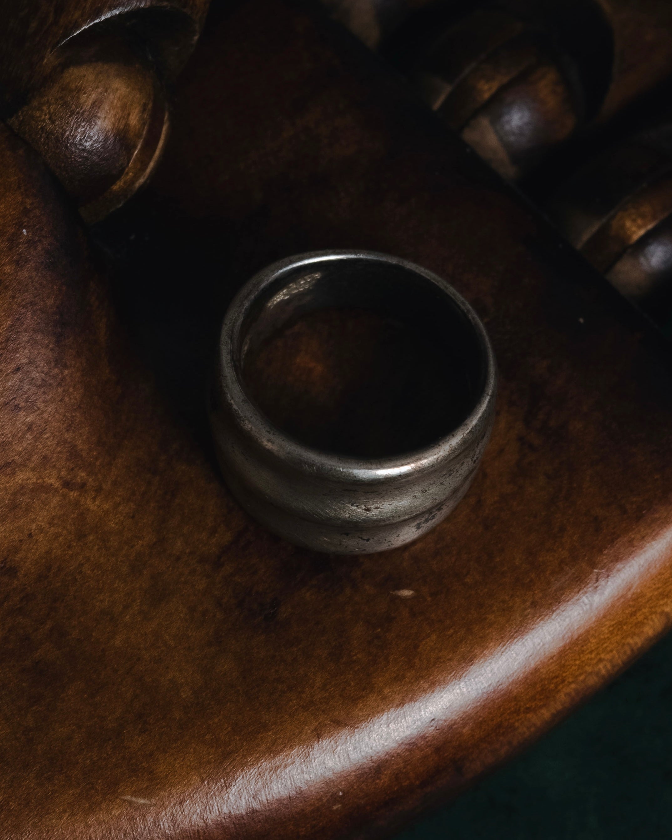 "Jean Paul GAULTIER" 90’s-00’s Sculpted wave band ring