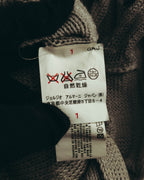 "ARMANI COLLEZIONI" 00's-10's Textured linen knit cardigan