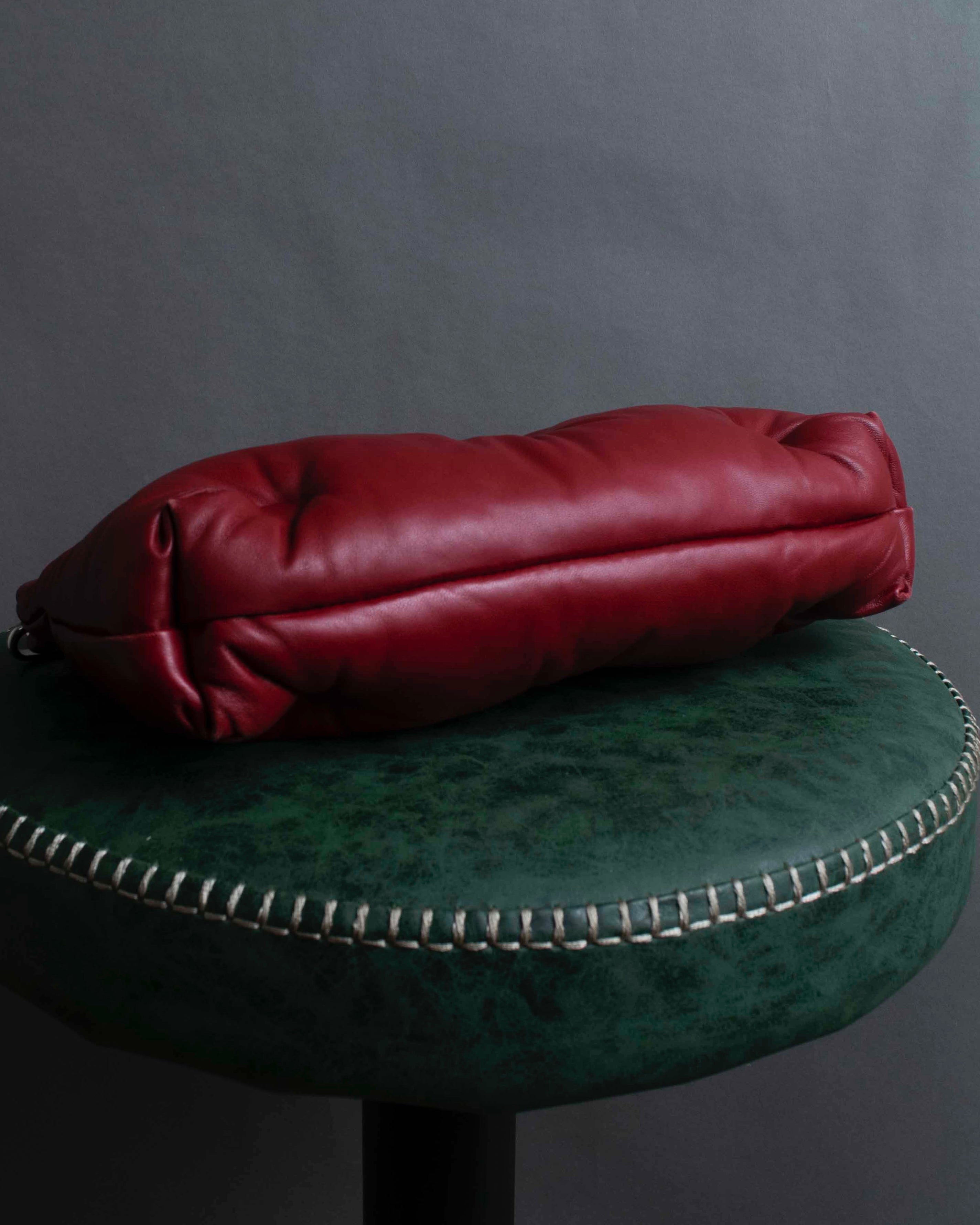 "MAISON MARGIELA" Red color Glam Slam chain shoulder bag