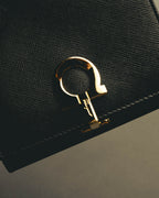 "Salvatore Ferragamo" 80's–00's Classic gancini bifold wallet
