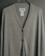 “Maison Martin Margiela” 2012SS line 4 oversized draped knit cardigan