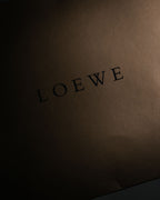 "LOEWE" 00’s-10’s sheer anagram jacquard logo scarf