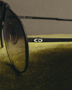 "Christian Dior" 80's Oversized aviator sunglasses