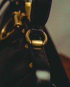 -SPECIAL- “GUCCI” 2012-2016 crossover-era crest studded doctor bag