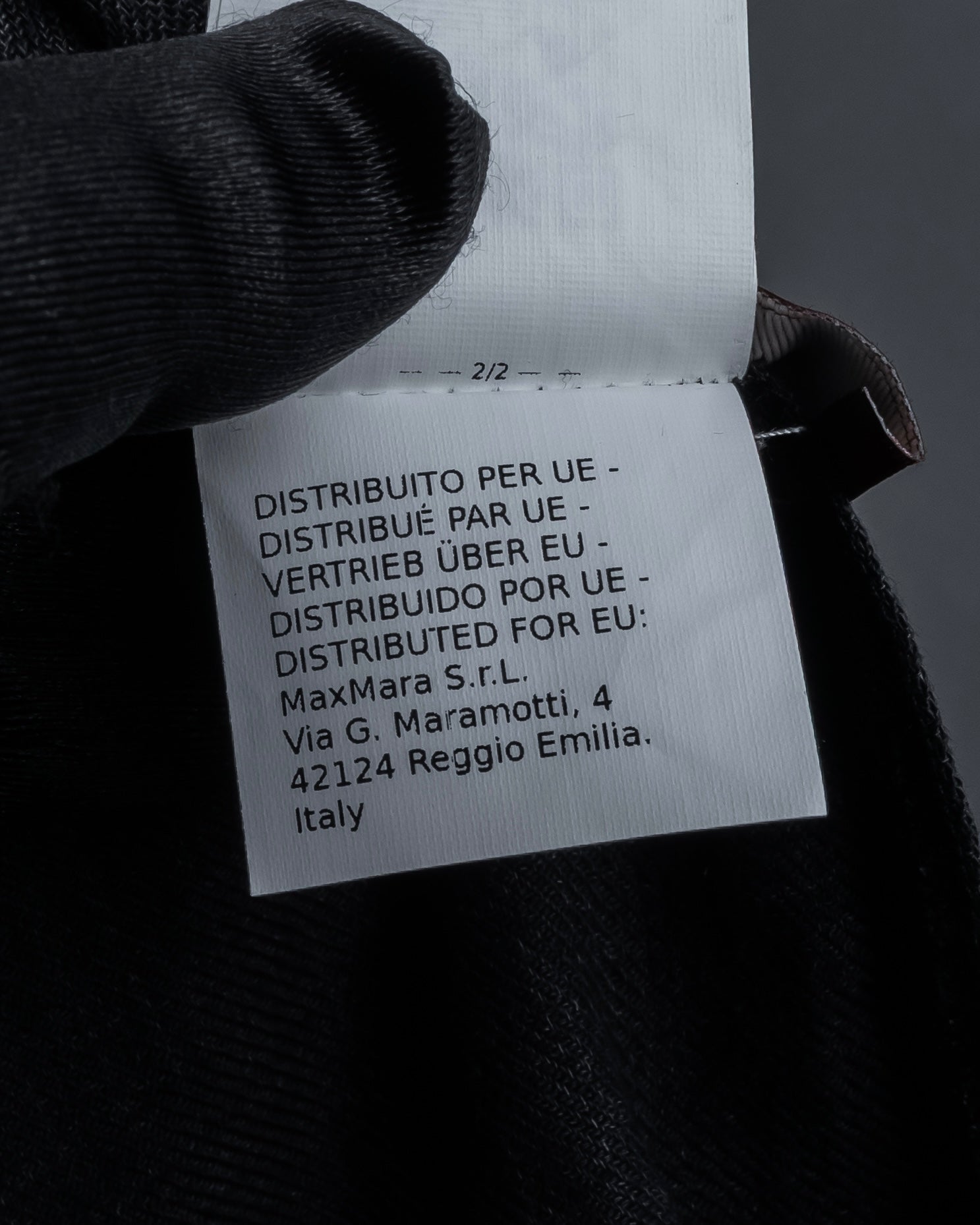 "Max Mara Studio" Straight fitting single-piece long coat