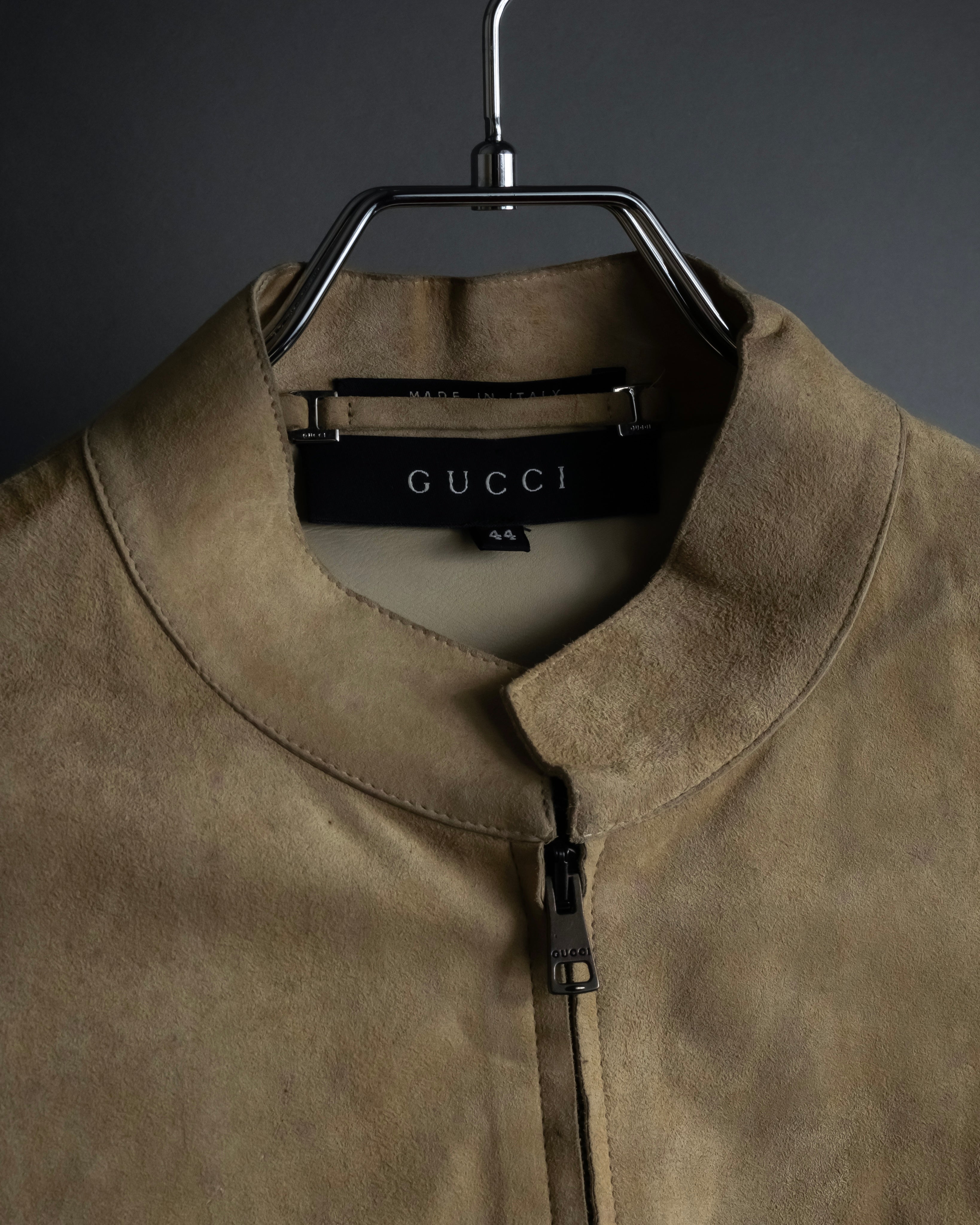 "GUCCI" Sand beige suede set up