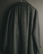 “Burberrys” 80’s Bedford wool balmacaan coat