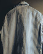 -SPECIAL- "Maison Margiela" 20AW Conceptual double button striped shirt
