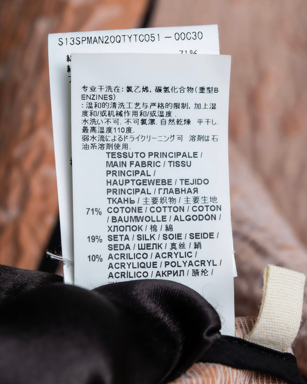 “MARNI 13SS” flower embossed attached design jacket