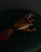 “GUCCI” 1990’s-2000’s Amethyst bypass silver ring