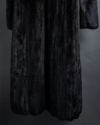 "GUCCI" Semi-custom atelier work fur long coat