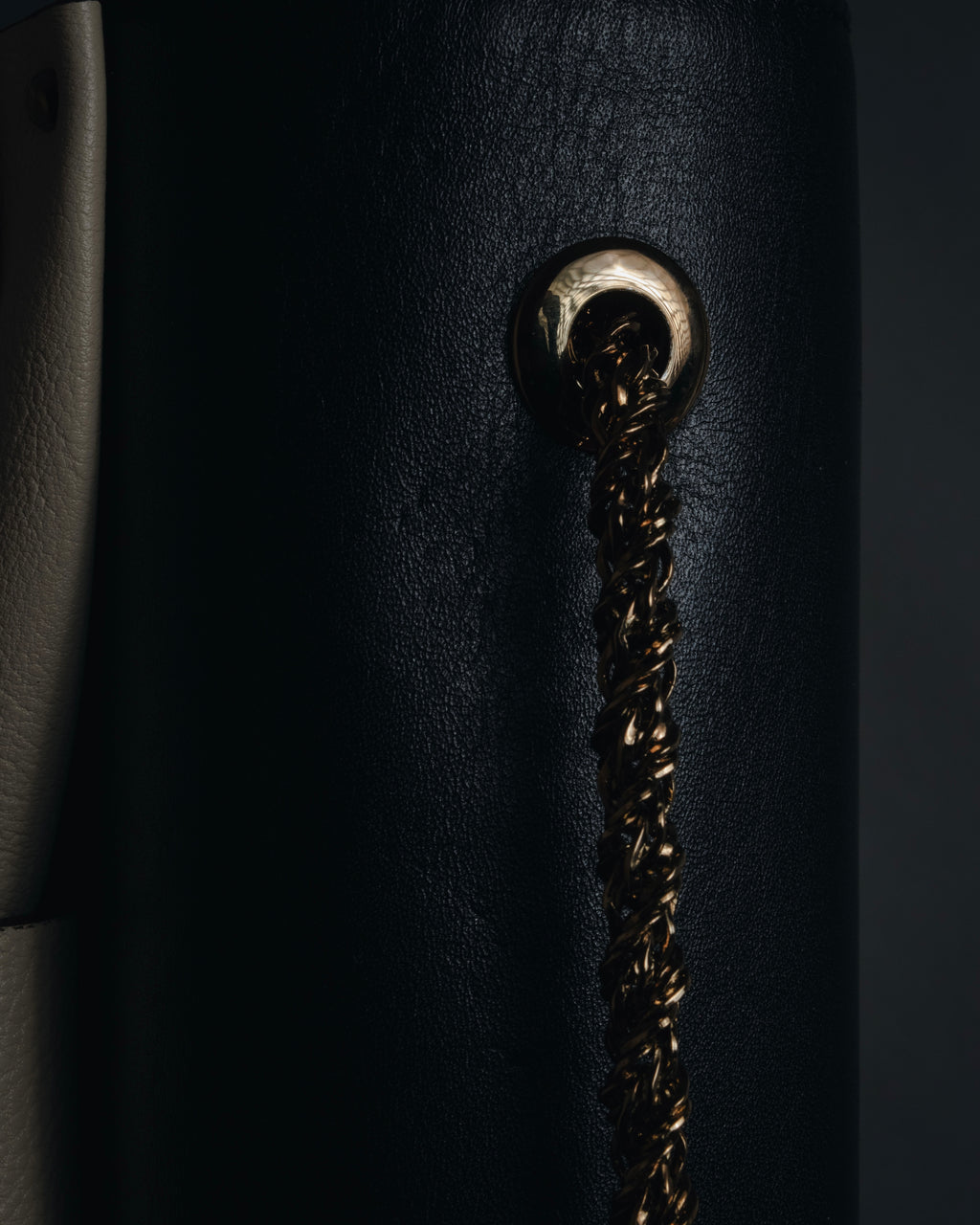 "Chloe" June bow-detail chain shoulder bag