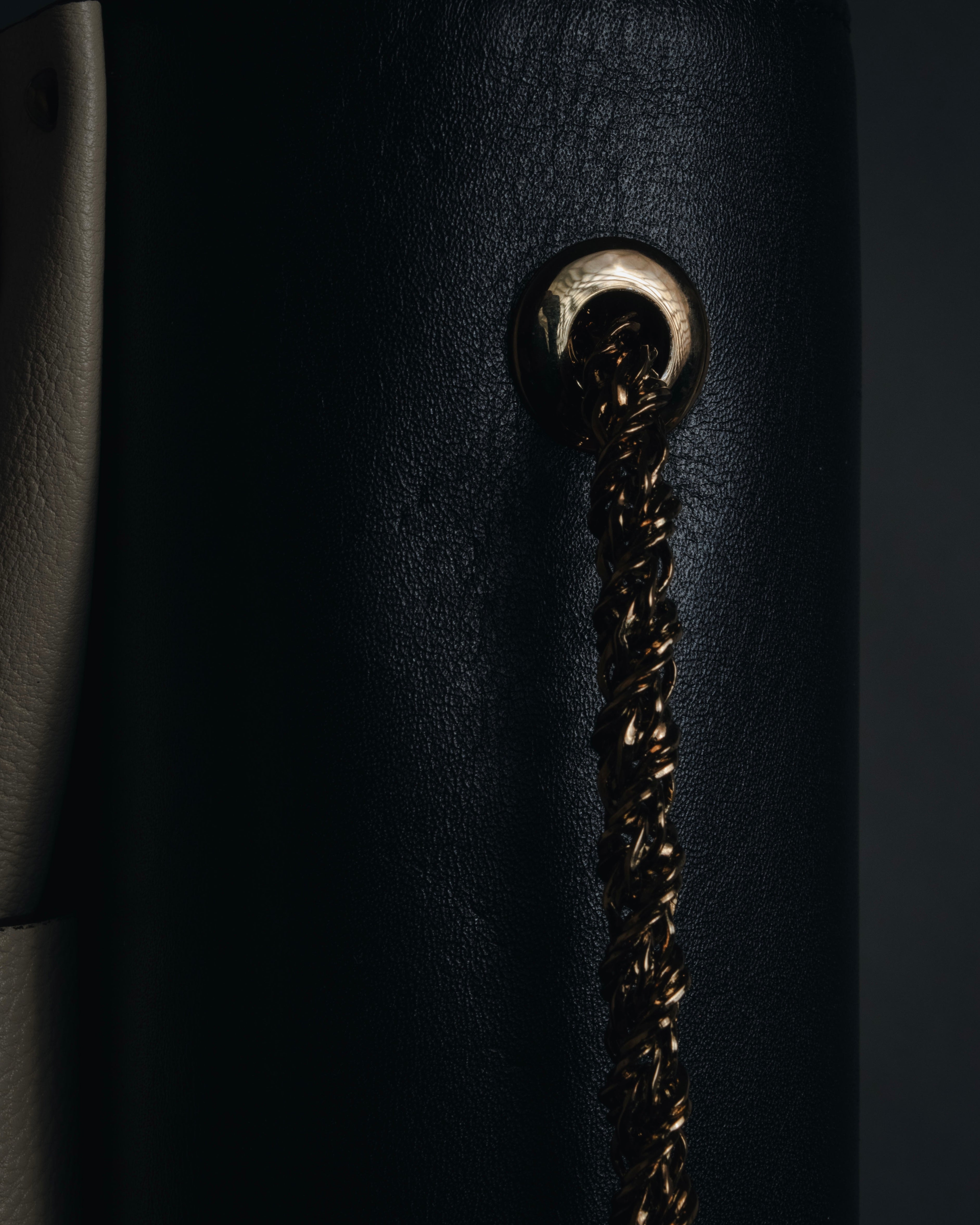 "Chloe" June bow-detail chain shoulder bag