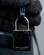 "Saint Laurent" Sac du Jour leather combination 2way bag