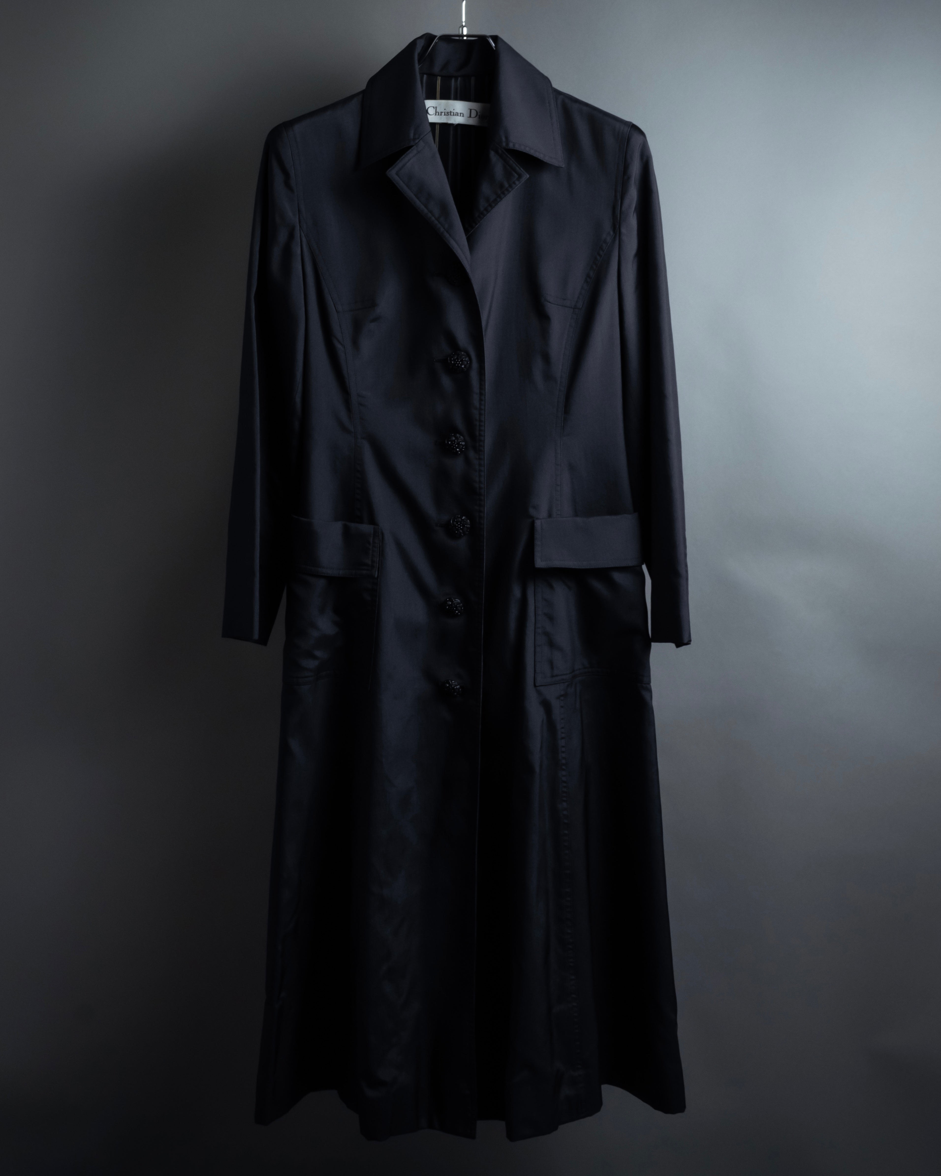 "Christian Dior" Waist shaped princess-line silhouette coat