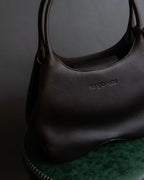 "Sergio Rossi" Flexible leather one-handle bag