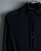 "GUCCI" Drawstring design pintuck long shirt