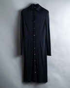 "GUCCI" Drawstring design pintuck long shirt