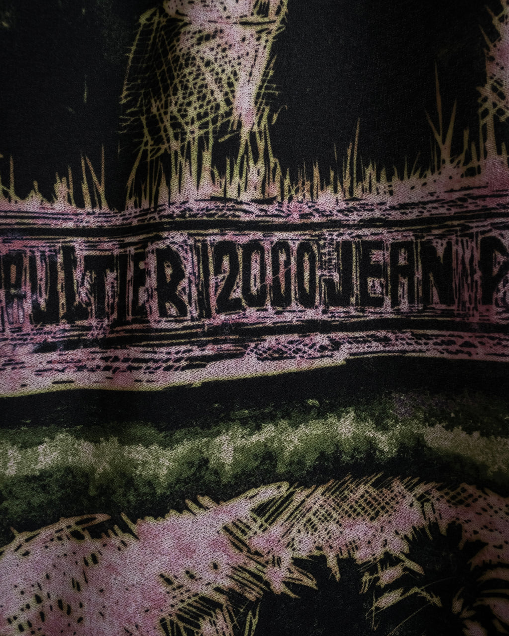 “Jean Paul Gaultier” Printed portrait large scarf