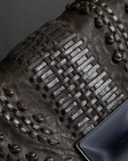 "Christian Dior" John Galliano period Gathering design leather hand bag