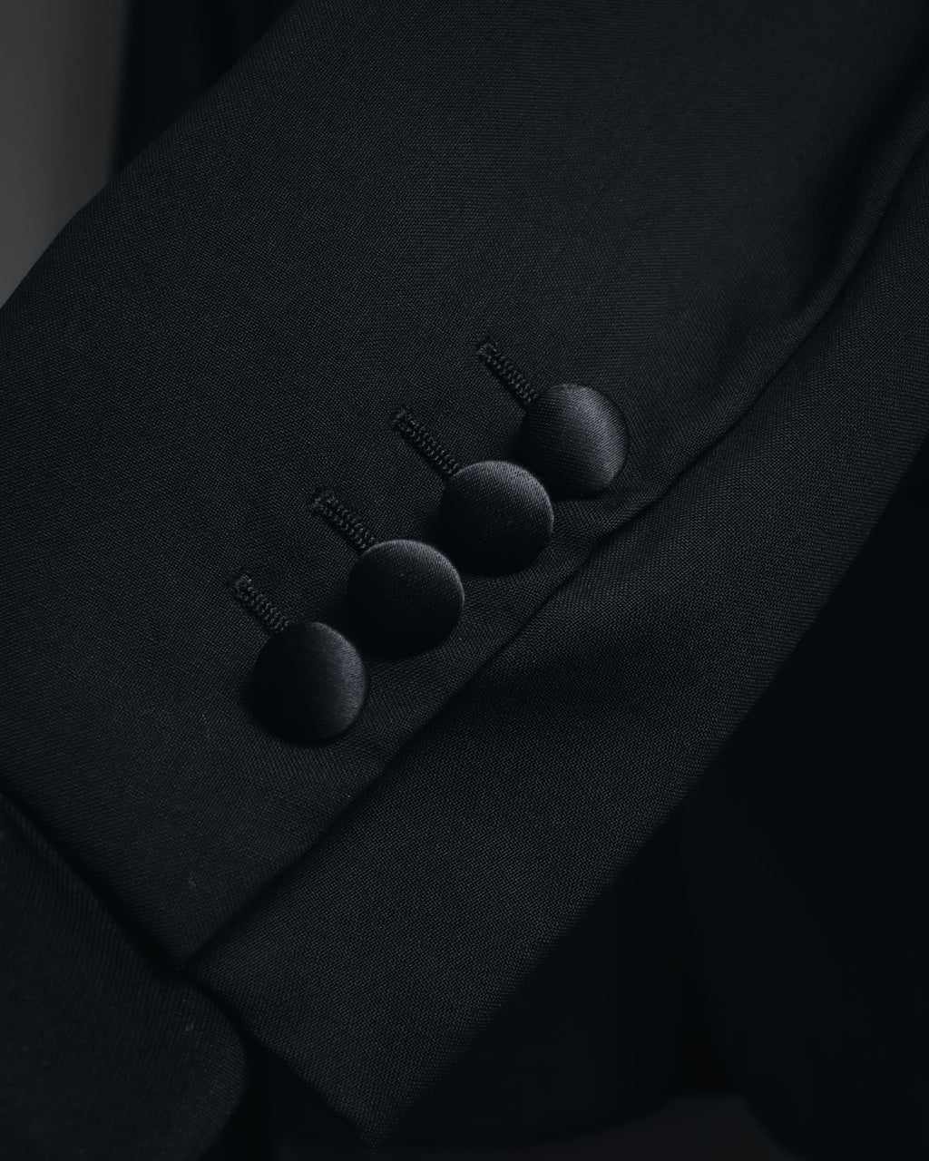 "Dior Homme" Chris Van Assche design satin lapel tuxedo set up