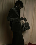 –SPECIAL– "HERMES"
00’s Velvet switchinglamb leather collar special tailored jacket