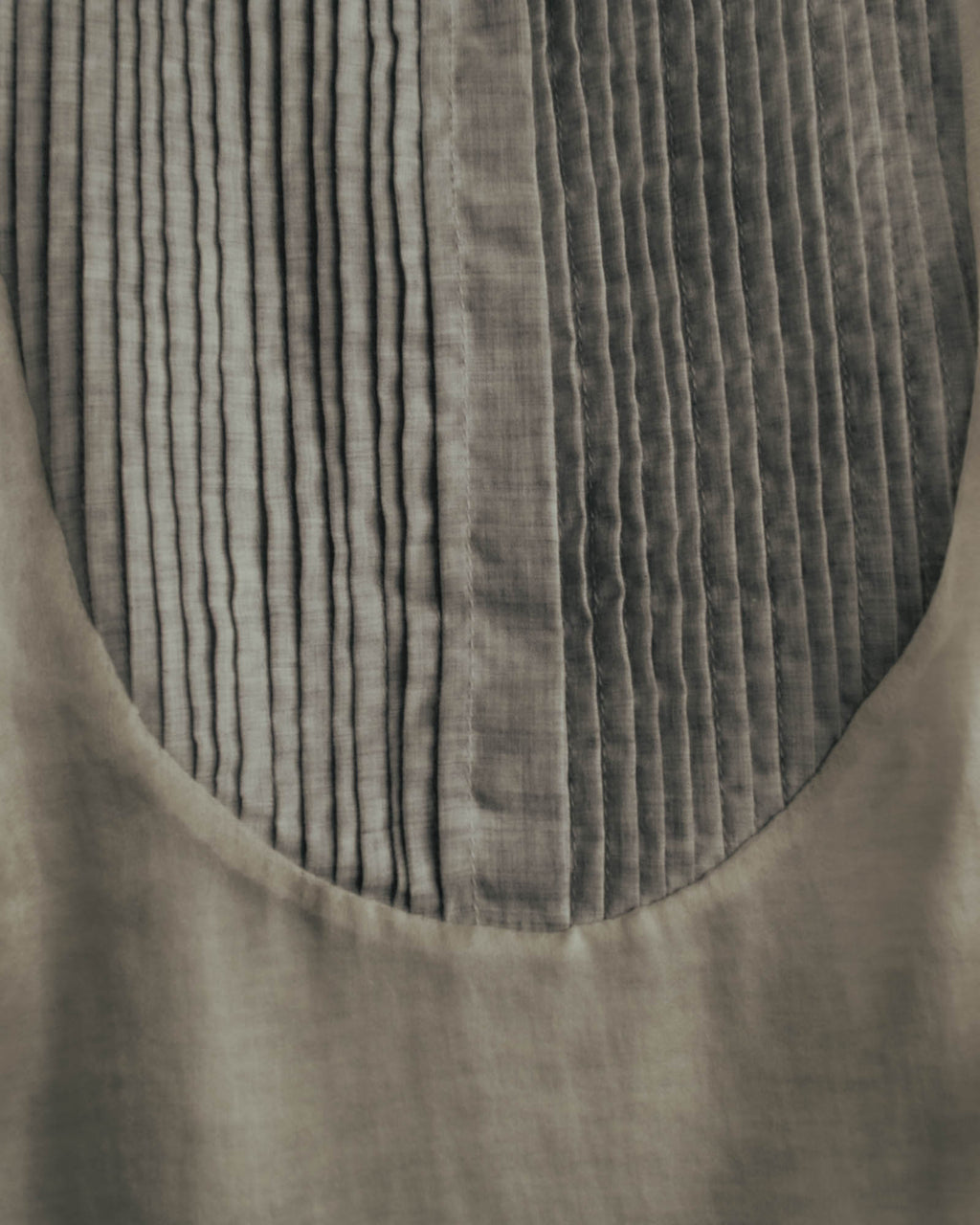 -SPECIAL- “Brunello Cucinelli” 00’s-10’s Sheer layered sleeveless tunic dress